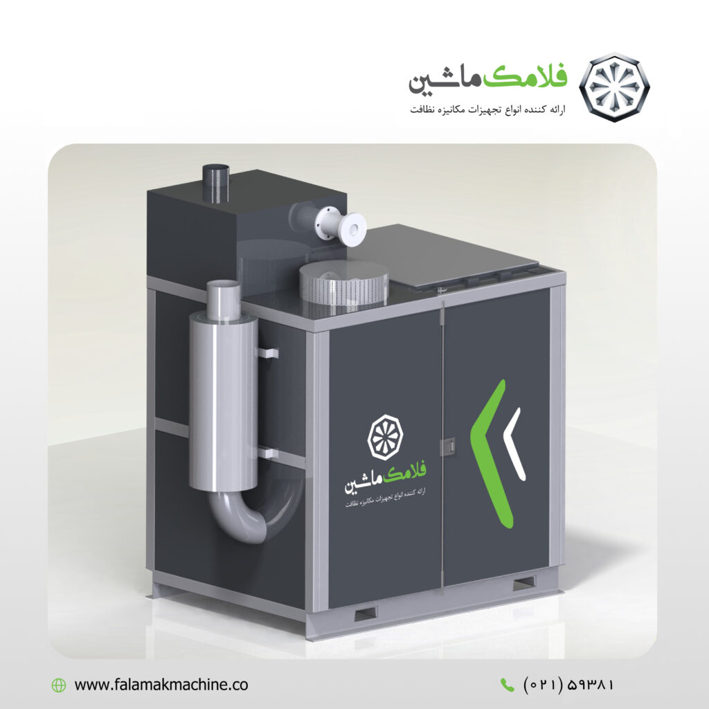 مهندسی سیستم مکنده مرکزی صنعتی دائم کار